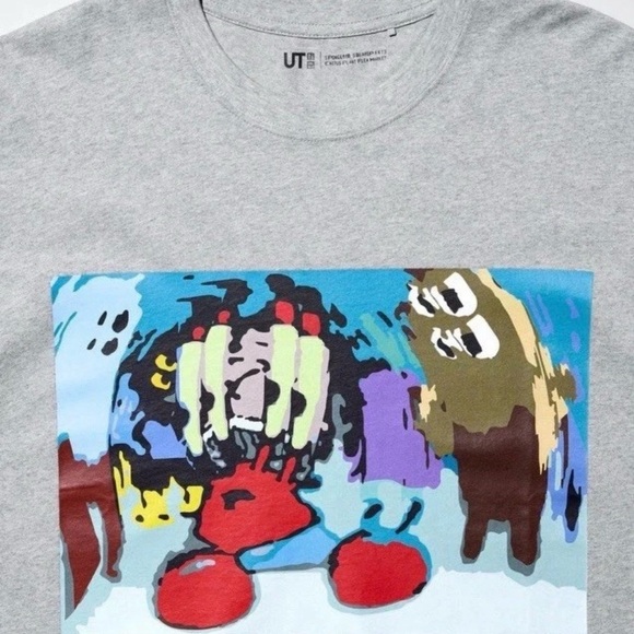 Uniqlo Other - Uniqlo Spongebob Squarepants x Cactus Plant Flea Market Gray Shirt Men's XXL